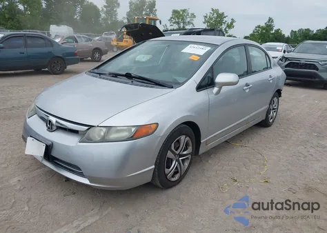 2008 Honda Civic Lx from USA, damaged, VIN 1HGFA16588L054951
